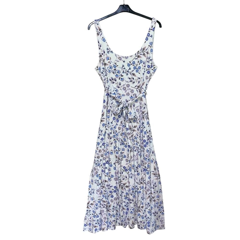 LOFT Floral Midi Dress